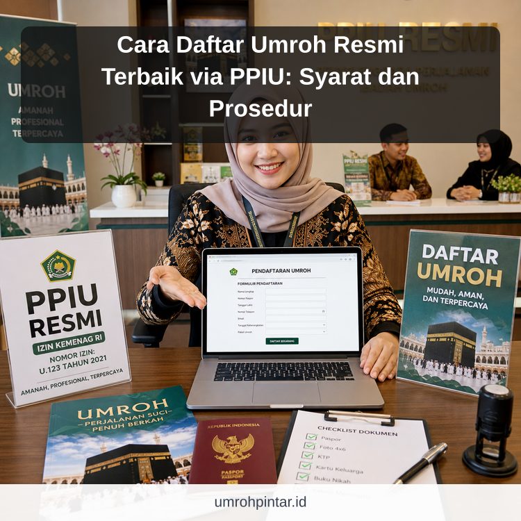 Ilustrasi Perbedaan haji ONH reguler vs plus vs furoda - Cara Daftar Umroh Resmi Terbaik via PPIU: Syarat dan Prosedur