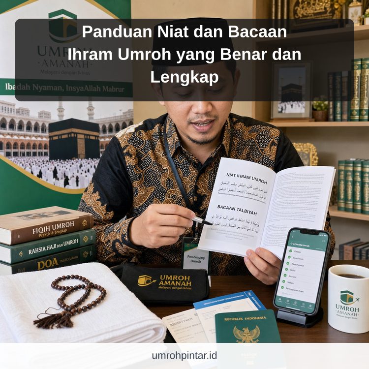 Ilustrasi Perbedaan haji ONH reguler vs plus vs furoda - Panduan Niat dan Bacaan Ihram Umroh yang Benar dan Lengkap