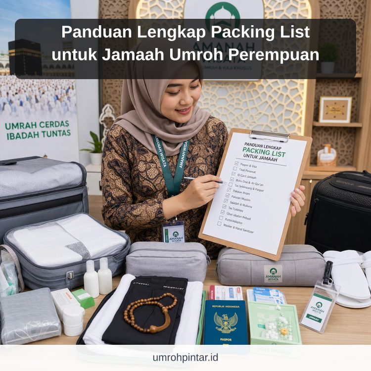 Ilustrasi Perbedaan haji ONH reguler vs plus vs furoda - Panduan Lengkap Packing List untuk Jamaah Umroh Perempuan