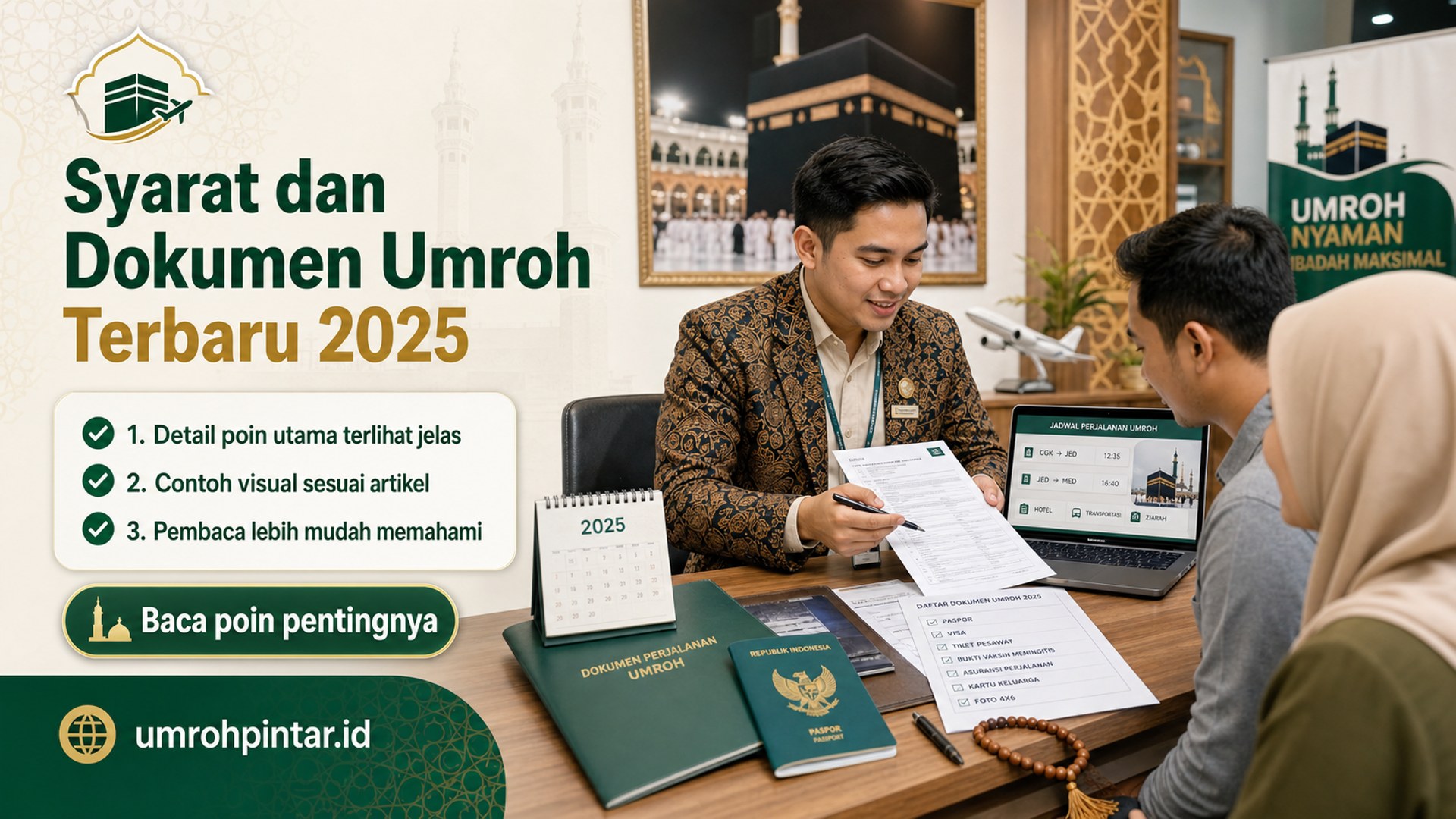 Ilustrasi Perbedaan haji ONH reguler vs plus vs furoda - Syarat dan Dokumen Umroh Terbaru 2025