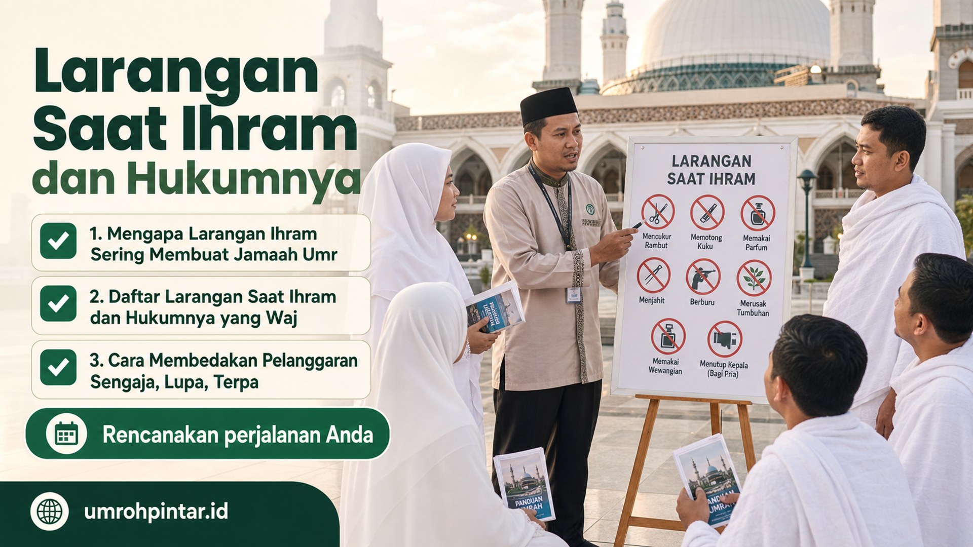 paket umroh resmi - Larangan Saat Ihram dan Hukumnya