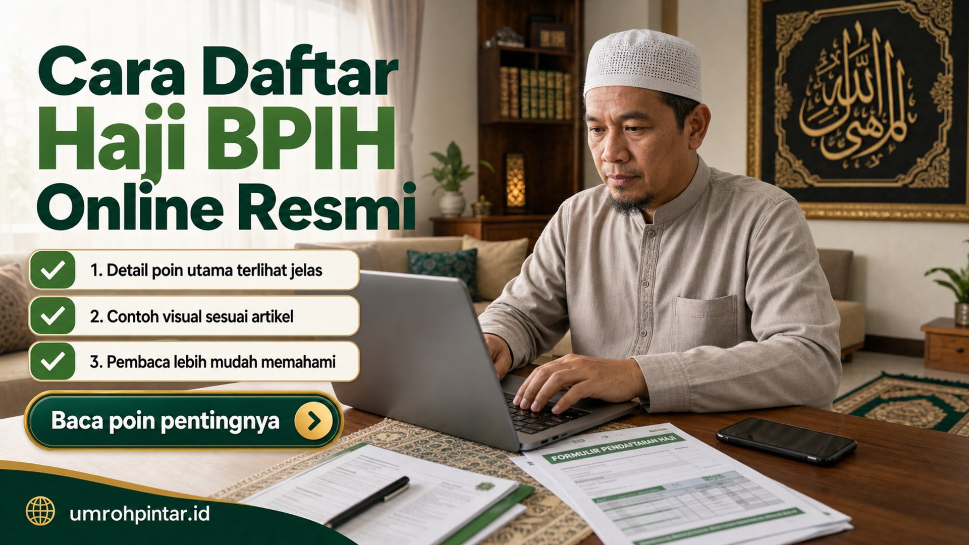 Ilustrasi paket umroh resmi - Cara Daftar Haji BPIH Online Resmi