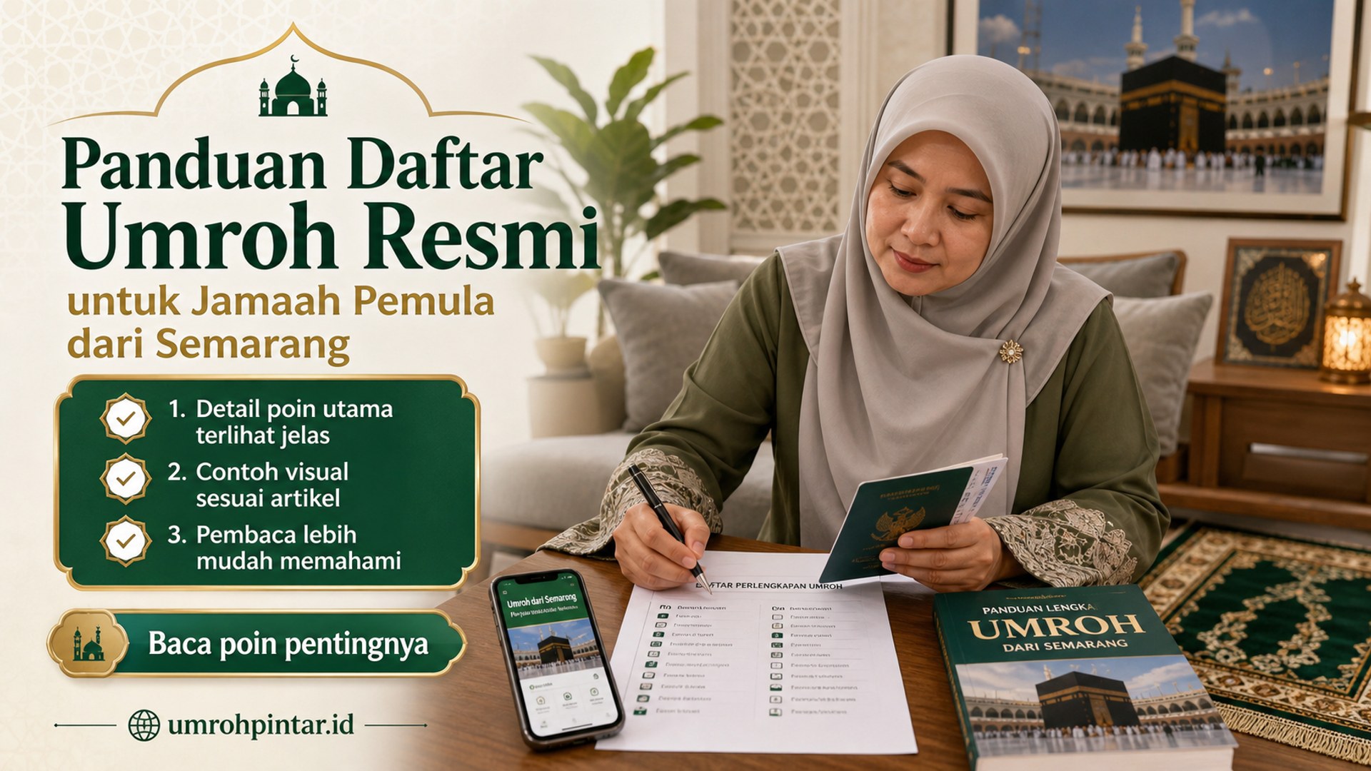 Ilustrasi paket umroh resmi - Panduan Daftar Umroh Resmi untuk Jamaah Pemula dari Semarang