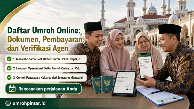 Daftar Umroh Online: Dokumen, Pembayaran, dan Verifikasi Agen