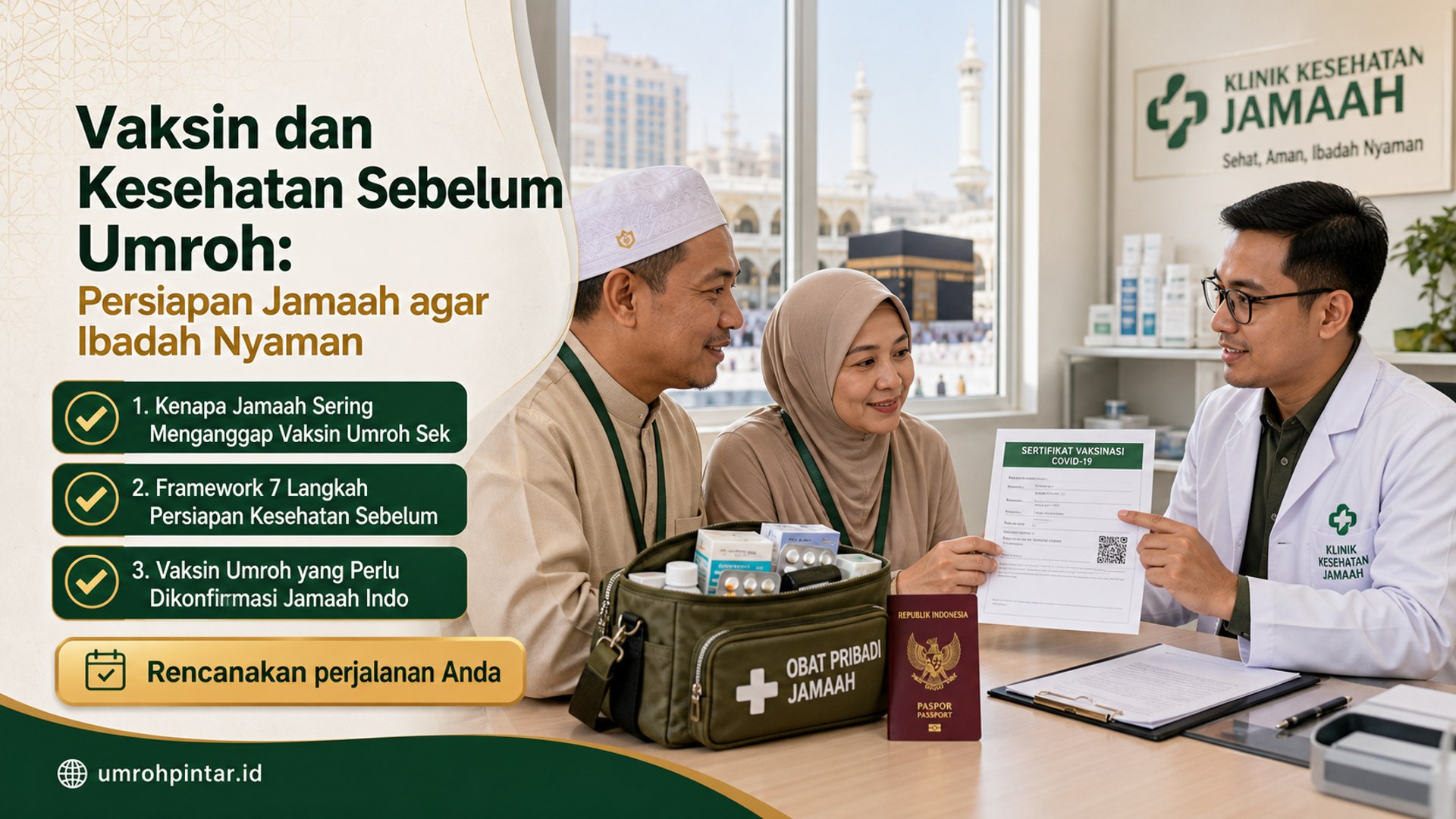 paket umroh resmi - Vaksin dan Kesehatan Sebelum Umroh: Persiapan Jamaah agar Ibadah Nyaman