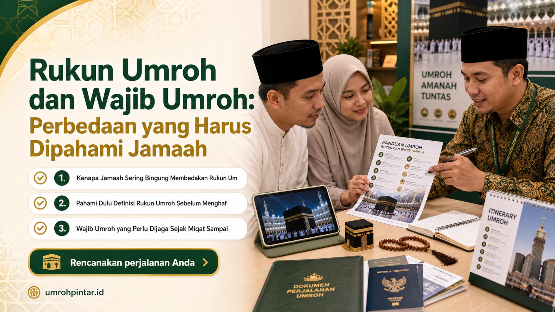 paket umroh resmi - Rukun Umroh dan Wajib Umroh: Perbedaan yang Harus Dipahami Jamaah