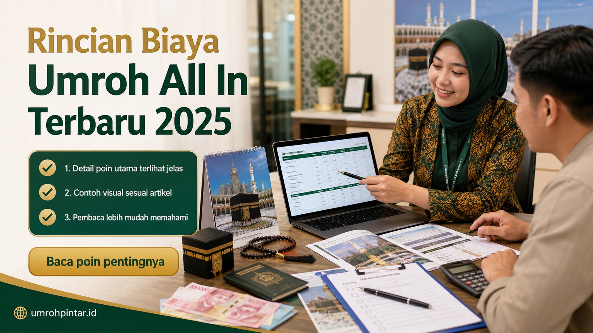 Ilustrasi Perbedaan haji ONH reguler vs plus vs furoda - Rincian Biaya Umroh All In Terbaru 2025