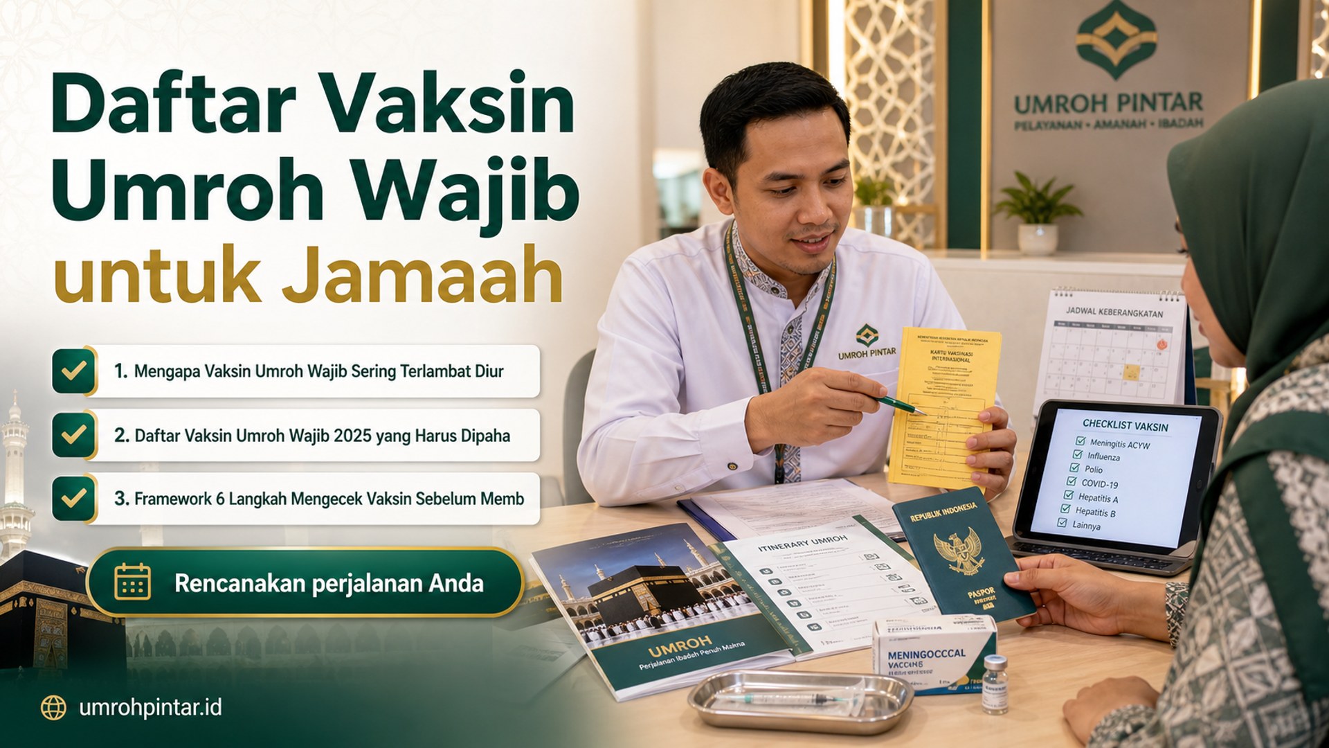 Perbedaan haji ONH reguler vs plus vs furoda - Daftar Vaksin Umroh Wajib untuk Jamaah