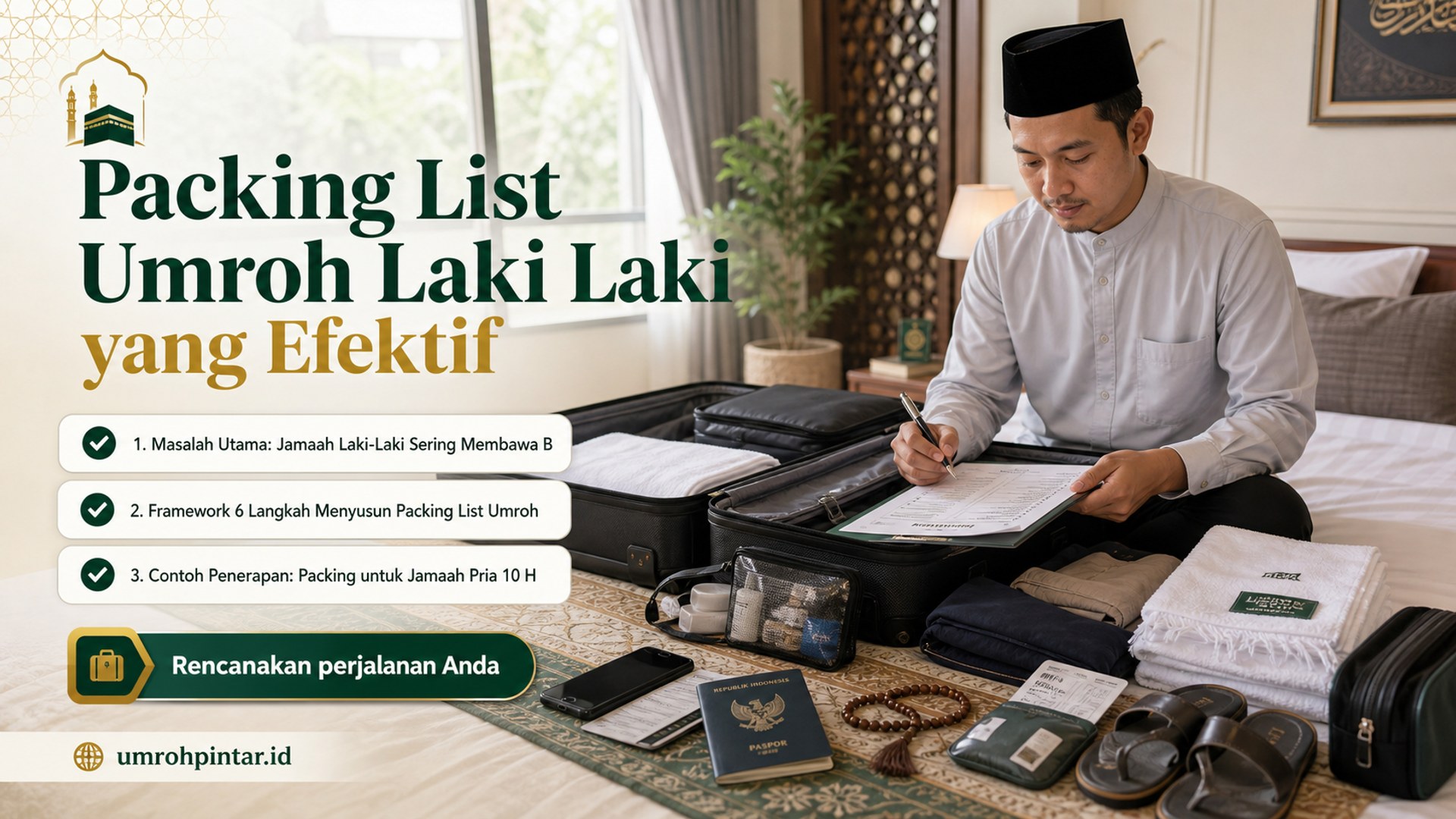 Perbedaan haji ONH reguler vs plus vs furoda - Packing List Umroh Laki Laki yang Efektif