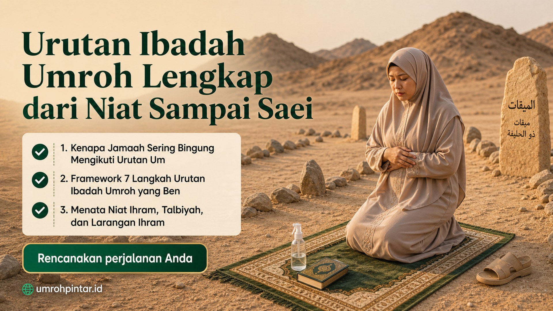 Perbedaan haji ONH reguler vs plus vs furoda - Urutan Ibadah Umroh Lengkap dari Niat Sampai Saei