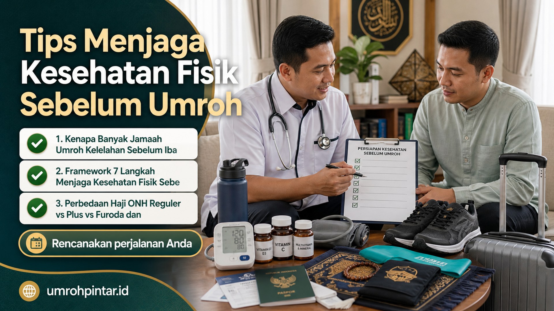 Perbedaan haji ONH reguler vs plus vs furoda - Tips Menjaga Kesehatan Fisik Sebelum Umroh