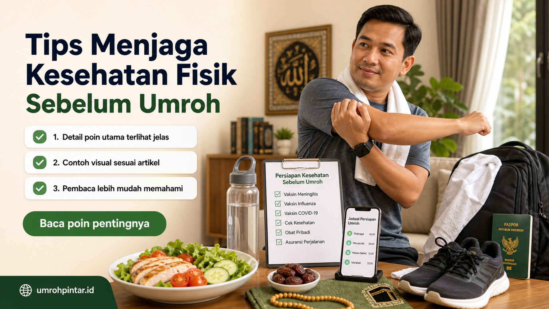 Ilustrasi Perbedaan haji ONH reguler vs plus vs furoda - Tips Menjaga Kesehatan Fisik Sebelum Umroh