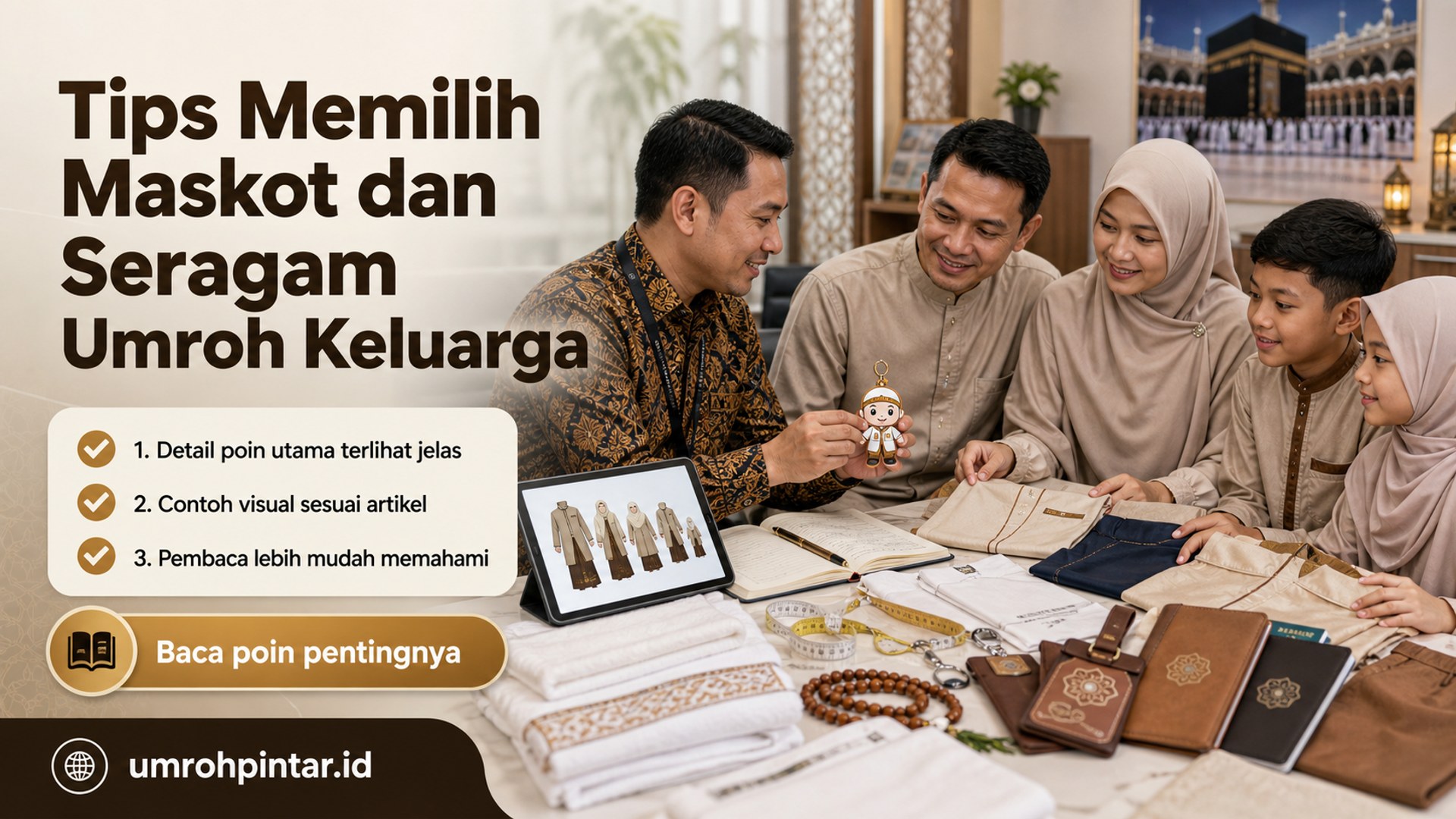 Ilustrasi Perbedaan haji ONH reguler vs plus vs furoda - Tips Memilih Maskot dan Seragam Umroh Keluarga