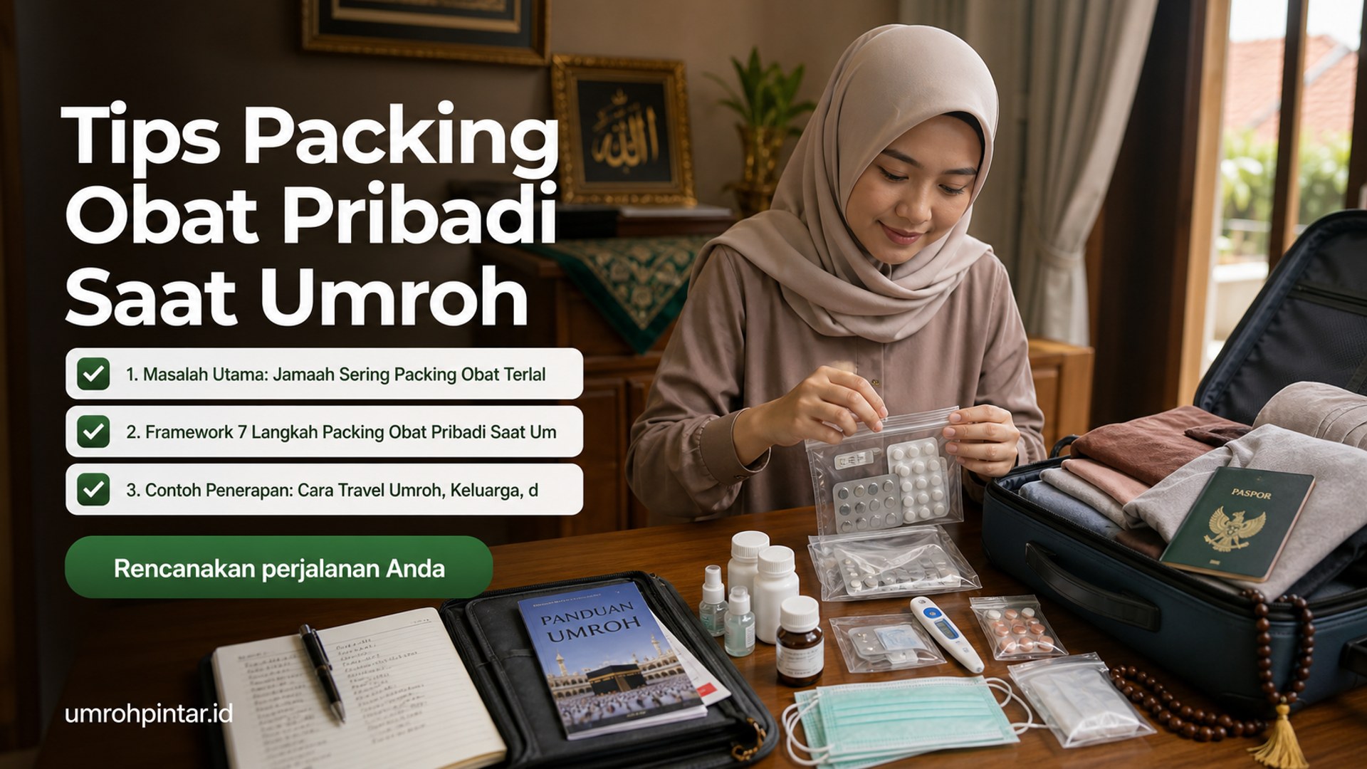 Perbedaan haji ONH reguler vs plus vs furoda - Tips Packing Obat Pribadi Saat Umroh
