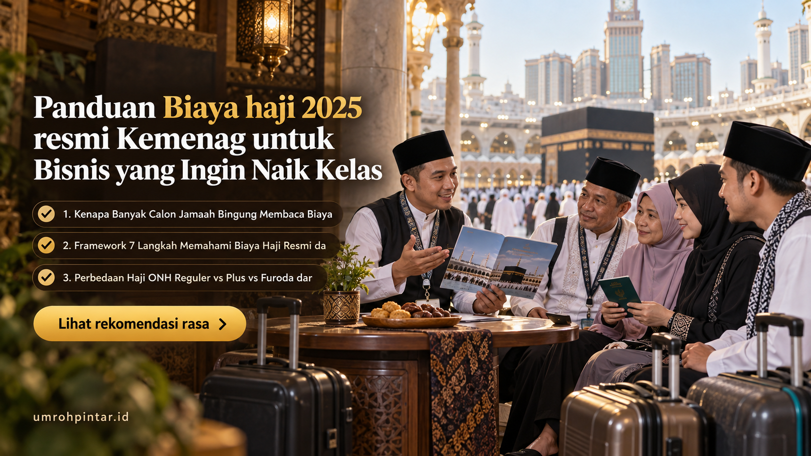 Perbedaan haji ONH reguler vs plus vs furoda - Panduan Biaya haji 2025 resmi Kemenag untuk Bisnis yang Ingin Naik Kelas