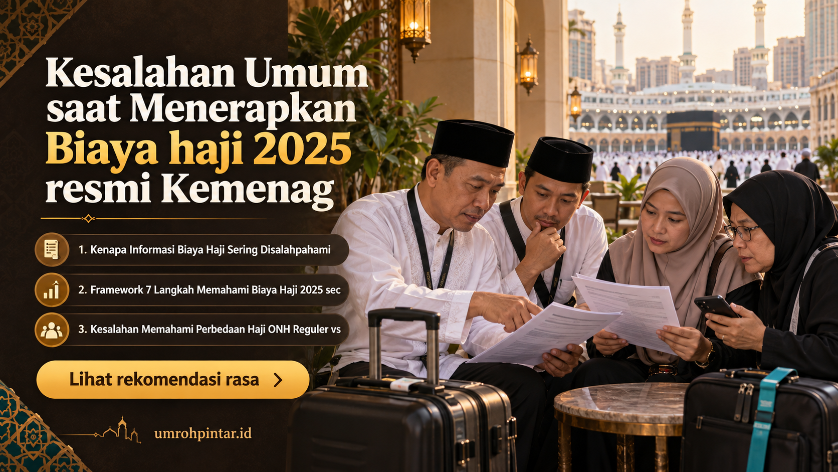 Perbedaan haji ONH reguler vs plus vs furoda - Kesalahan Umum saat Menerapkan Biaya haji 2025 resmi Kemenag