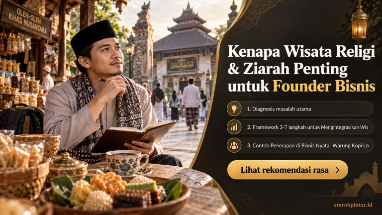 Kenapa Wisata Religi & Ziarah Penting untuk Founder Bisnis