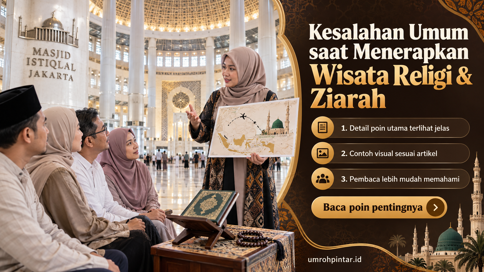 Ilustrasi Perbedaan haji ONH reguler vs plus vs furoda - Kesalahan Umum saat Menerapkan Wisata Religi & Ziarah