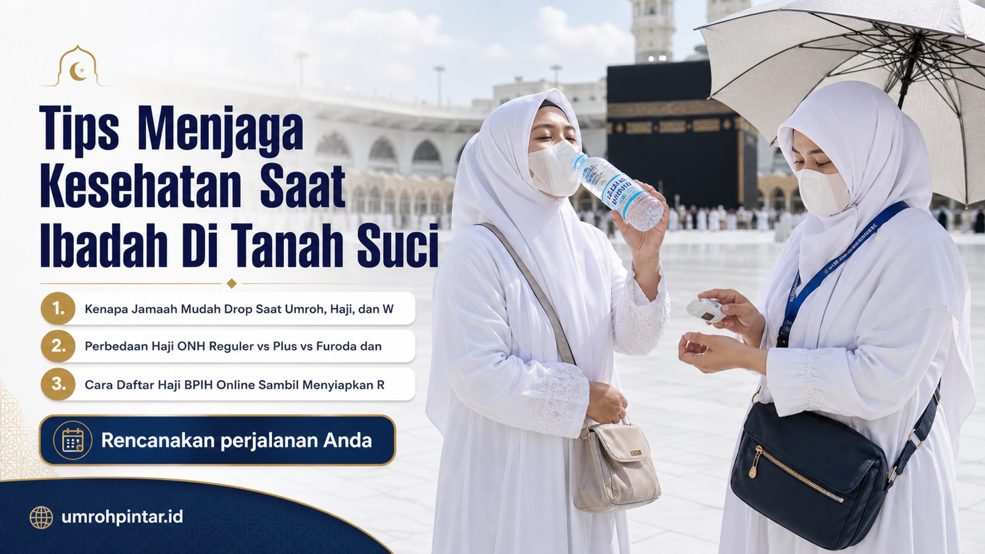 Perbedaan haji ONH reguler vs plus vs furoda - Tips Menjaga Kesehatan Saat Ibadah Di Tanah Suci