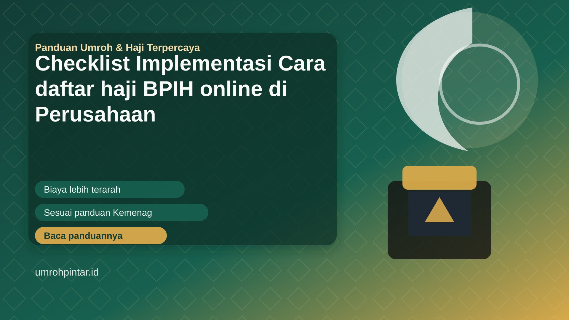 Checklist Implementasi Cara daftar haji BPIH online di Perusahaan